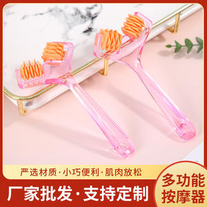 Masajeador de rodillos multifuncional portátil para uso doméstico, con bolas de masaje para brazos y pantorrillas, y masaje con resortes. - Product Image 5