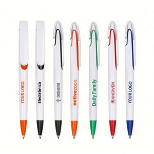 Custom Plastic Click Uv Print Full <b>Color</b> logo <b>Pens</b> Wholesale School Ball <b>Pens</b> Promotional Ballpoint <b>Pen</b> with Custom Logo - Product Image 1