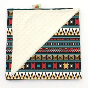 DDP сервис индивидуальный принт 100% полиэстер Minky теплый плед Юго-Западное Ацтекское одеяло