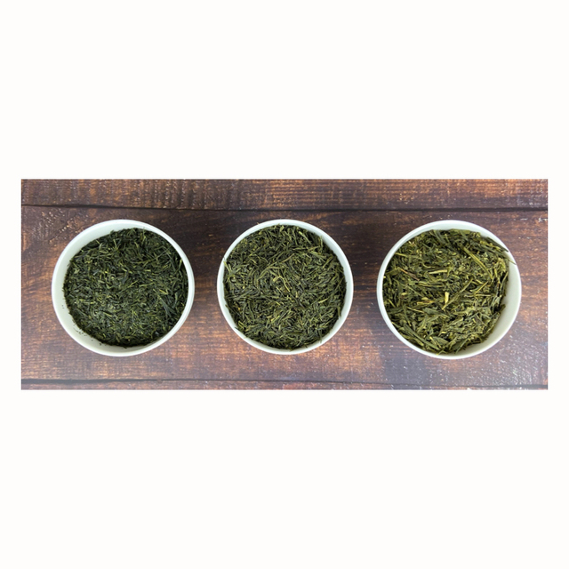 High Grade Organic Vivid Green Sencha Loose Leaf Tea From Japan in Zipper Bag Packaging