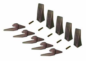 Di alta qualità Jcb Mini Rock escavatore benna denti fabbrica vendita LD700RC 29.3kg di forgiatura benna parti di macchine da costruzione - Product Image 6