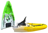 Pédale d'eau de kayak divisible personnalisée en usine pêche Kano et bateau avec pédale d'entraînement