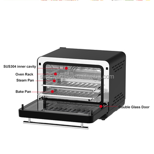 Horno de Convección Multifuncional de Acero Inoxidable de 22L, Fácil de Limpiar, para Uso Doméstico - Product Image 2