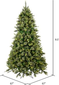 Super Manufacturer Indoor Outdoor PVC Artificial <b>Fire</b>-<b>proof</b> Eco-friendly Standing Christmas Tree 180cm-210cm - Product Image 3