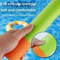Jouet aquatique d'été pour la plage, lance-eau haute pression en plastique avec lumière, en mousse EVA, à tirer