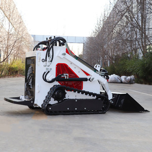 รถตักล้อยางขนาดเล็ก Somate Crawler ราคาประหยัด เครื่องยนต์ดีเซล EPA 15.7 กิโลวัตต์ ความจุบุ้งกี๋ 0.2 ลูกบาศก์เมตร รับประกัน 2 ปี ปั๊มไฮดรอลิก PLC - Product Image 2