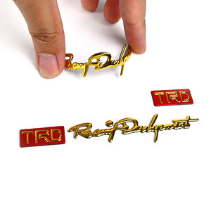 कस्टम स्व-चिपकने वाला कार ग्रिल प्रतीक बैज वाटरप्रूफ टिकाऊ नरम 3 डी अक्षर कार लोगो स्टिकर भ्रूण - Product Image 4