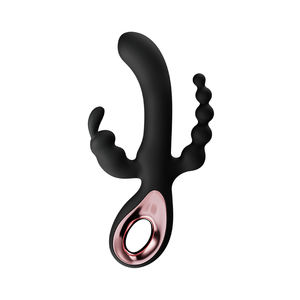 Delove New Rabbit Vibrator Klitoris-Stimulator G-Punkt und P-Punkt Anal-Vibrator 10 Funktionen wiederaufladbarer Vibrator für Frauen - Product Image 3