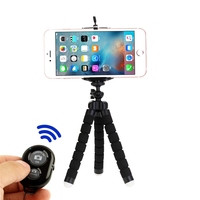 Support de téléphone portable flexible en forme de pieuvre pour photographie de smartphone, idéal pour le dropshipping 2026