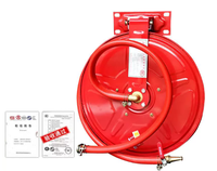 Enrouleur de tuyau d'incendie à valve, type fixe/A type pivotant, protection de sprinkler, boîtier de buse d'enrouleur de tuyau, support de tuyau