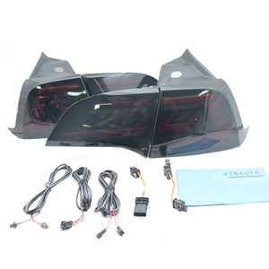 WINAUTO luces de coche luces traseras LED para Tesla Model 3 /Model <span class=keywords><strong>Y</strong></span> 2019 - 2022 montaje lámpara trasera lámpara de freno de parada señal de giro - Product Image 2