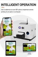Nuevo cabezal de impresión automático F1080-A1 de 2400 DPI para impresora UV de inyección de tinta A3/A4, máquina plana multicolor para pelotas de golf de 60 cm
