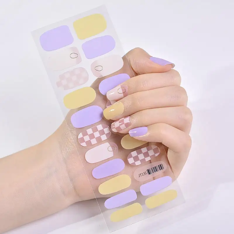 Adesivi per Nail Art vendita calda Fashional Anhui Mingrui Factory Nail Art Nail Stickers & Wraps