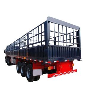 Oferta Especial: Nuevo Semirremolque de Carga con Barandas de Acero de 3 Ejes, 60 Toneladas, Suspensión Neumática, para Carga a Granel y Remolque Agrícola, Alta Calidad - Product Image 5