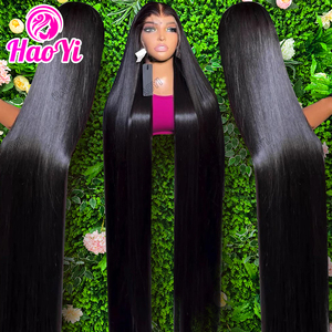 Perruques cheveux humains sans colle pré-coupé prêt à porter et à partir perruque dentelle frontale droite 5X5 Hd perruque dentelle cheveux humains noeuds blanchis - Product Image 1