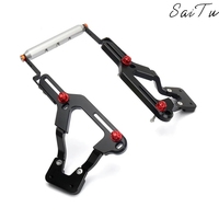 Support de navigation mobile avant en aluminium, accessoire d'extension modifié pour scooter Yamaha NMAX 155
