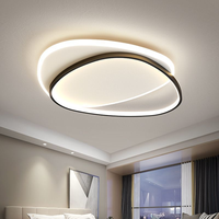 Plafonnier LED moderne simple pour salon, lampe triangulaire nordique, décoration d'intérieur