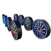 Kaca Cermin Infinity Kustom untuk Dekorasi Dinding Klub Malam, KTV, Bar, Lounge, Dekorasi Klub Modern, Hiasan Dinding dengan Lampu Kipas