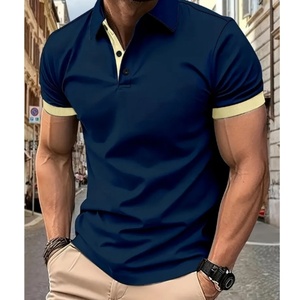 Polo de golf pour homme, séchage rapide, manches courtes, performance, évacuation de l'humidité, coupe classique - Product Image 3