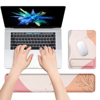 Tapis de souris personnalisé par sublimation antidérapant Support de poignet XXL Tapis de souris de jeu en mousse à mémoire de forme pour le bureau et la maison