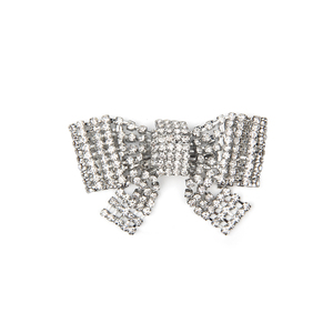 Uneteco Scarpe da Ballo Irlandese con Fibbia in Metallo, Cristalli AB Scintillanti, Grandi Strass Quadrati, per <span class=keywords><strong>Ballerine</strong></span> di Sala - Product Image 2