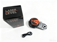 Niveau laser rouge rechargeable industriel pour le bricolage avec collecteur de poussière à aspiration sous vide et ligne laser visible en plein soleil