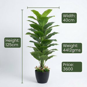 Planta Artificial de Ave del Paraíso, Planta Decorativa en Maceta para Interiores, Planta Premium para Hogar, Oficina, Vestíbulo de Hotel, Decoración Verde para Eventos - Product Image 5
