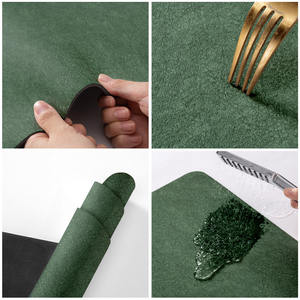 Alfombra de baño de tierra diatomeas, rectangular, de color sólido, de secado rápido, absorbente, antideslizante, para baño, diseño minimalista - Product Image 3