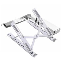 Support pour ordinateur portable en aluminium Suibo, support pliable et réglable de 18 pouces, dissipation de la chaleur, support pour tablette et ordinateur portable, bureau