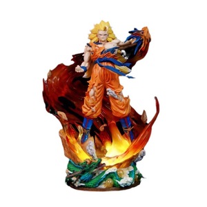 LS <span class=keywords><strong>Super</strong></span> Frozen Japan 1/<span class=keywords><strong>6</strong></span> Figurine Lumineuse à Trois Têtes, Nouveau Modèle en PVC, Accessoire Anime avec Emballage d'Origine <span class=keywords><strong>Vegeta</strong></span> Bejitto - Product Image 5