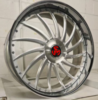 Jantes forgées SJ Custom 6061-T6 20 22 24 26 pouces 5x120 5x115 pour Cadillac CTS Chevy C10 Tahoe GMC Sierra Ford F150