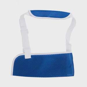 Attelle de <span class=keywords><strong>bras</strong></span> respirante en tissu maillé, support de <span class=keywords><strong>bras</strong></span> réglable pour la récupération et l'immobilisation des fractures - Product Image 6