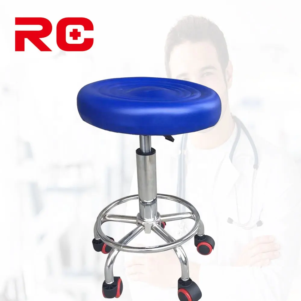 Médico Mobiliário Hospitalar Cadeira Altura Ajustável Fezes Enfermeira Médica