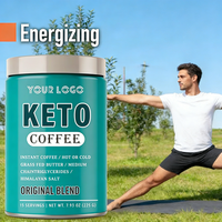 Factory Supply Wholesale Slimming Coffee Refreshing Low Calorie Appetite Suppression Instant Keto Coffee Sports Nutrition Supply