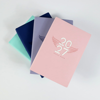 Carnet de notes/journal en cuir personnalisé A5 avec inserts, vente en gros Chine, pour 2027 et 2026