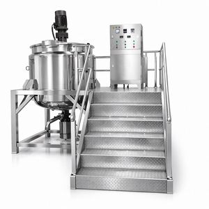 Cuve de mélange et de chauffage industrielle pour la fabrication de savon avec agitateur, petite capacité 50L 100L, 1 à 60 tr/min - Product Image 3