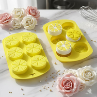 Moules en silicone 3D en forme de citron pour fondant, chocolat, bonbons, biscuits, sucre, pâtisserie et glaçons
