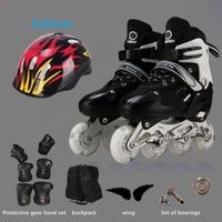 Patins à roulettes à 4 roues pour enfants, filles et adultes, prix de gros, chaussures à roulettes, patins à roulettes clignotants