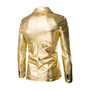 Completi Casual placcato in <span class=keywords><strong>oro</strong></span> M-3XL, completi da uomo aderenti aderenti europei e americani - Product Image 6