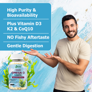 Gélules d'Oméga 3 vaginales de haute qualité, améliorent la solidité des os, contribuent à maintenir un équilibre sain, améliorent la santé. - Product Image 5