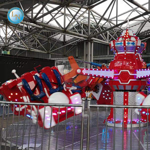 12-Seater Rotating Crazy Battle Car <b>Ride</b> <b>Outdoor</b> <b>Equipment</b> Children's Playground Attractions for <b>Amusement</b> Parks - Product Image 6