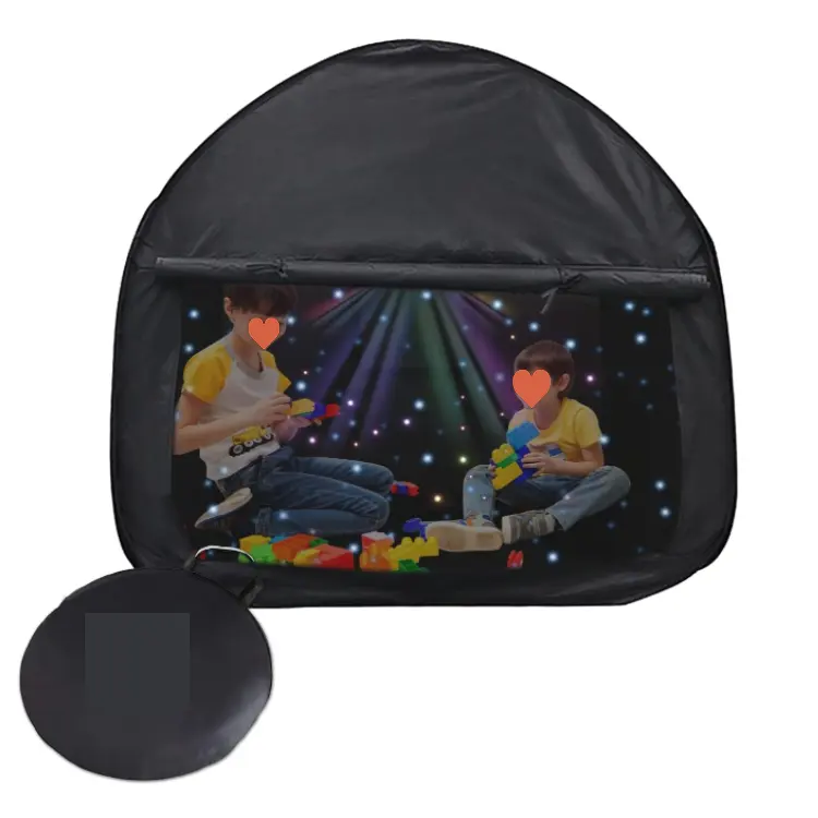 Black Out Sensory Tents for Autistic Children to play and relax pop up shade sensory tent