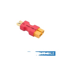 Adaptateur XT60 vers connecteur Deans T Plug mâle vers femelle