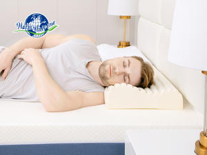 <span class=keywords><strong>Almohada</strong></span> Cervical Ortopédica de Espuma Viscoelástica de Alta Calidad, Personalizable, Cómoda y Muy Suave, con Tecnología de Tejido Jacquard para el Dolor de Cuello - Product Image 6