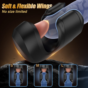 LOVE. Dual Vibration Telescopic Electric Male Masturbator Thrusting Rotating Automatic Stroker Cup Vibrators. - Product Image 4