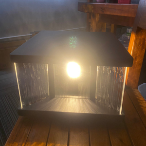 Lampes à pilier LED E27 IP65 en acier inoxydable de haute qualité, électriques/solaires, pour la décoration extérieure de la maison, éclairage de jardin de luxe - Product Image 5