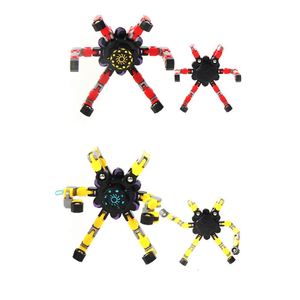 TOYSRUNNER Service Parfait Jouets 3D pour Enfants Fidget Spinner Anti-Stress Manuel Robot Torsion Boîtier Plastique Pop Fidget Spinner - Product Image 2