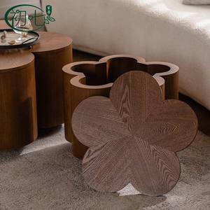 Yan Yujia Coffee <b>Table</b> Wood <b>Storage</b> <b>Small</b> Living Room Side <b>Table</b> - Product Image 4