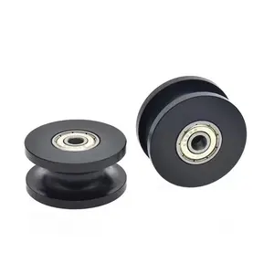 Metal Grooved Pulley Mechanical Pulley H Groove Pulley Rolling Wheel For Driving Mechanical Accessories