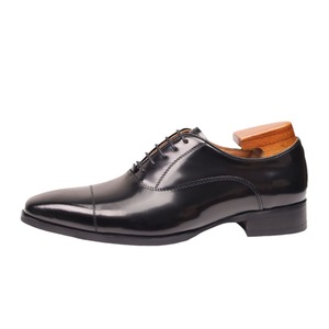Zapatos Oxford negros con punta en pico y cordones, para todas las estaciones, suela de goma, envío directo - Product Image 2